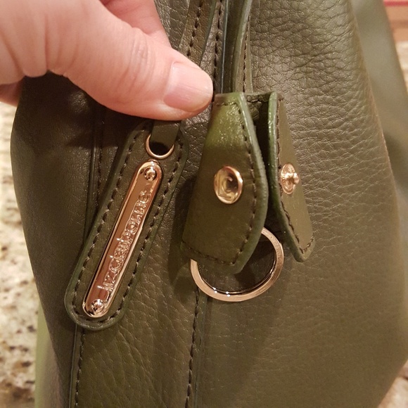 Liz Claiborne Green Polyvinyl Hobo Bag - Picture 8 of 8